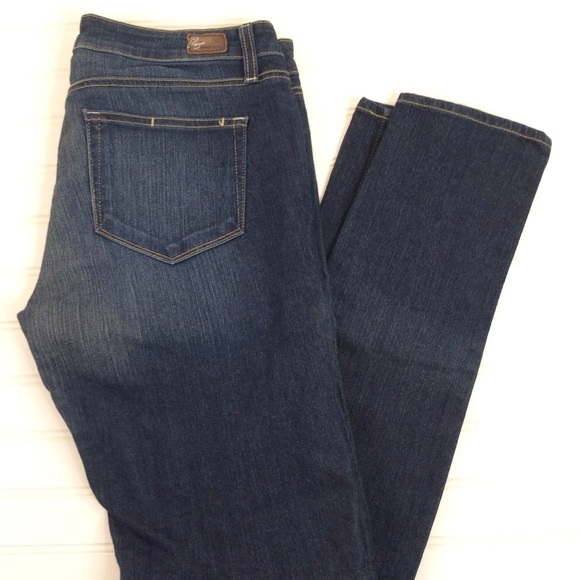 Paige Premium Jeans Peg Skinny Dark Wash 30 - Picture 5 of 7